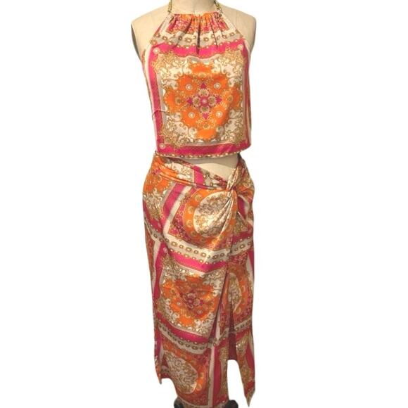 Rachel Zoe 2 piece set resort vacation wear size M NWT - Picture 1 of 9